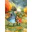 87 - Old Ladies on an autumn walk - Löök Postcard