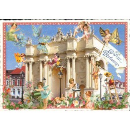 Potsdam - Brandenburg Gate - Tausendschön - Postcard