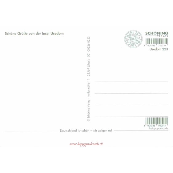 Usedom Multi 223 - Ansichtskarte