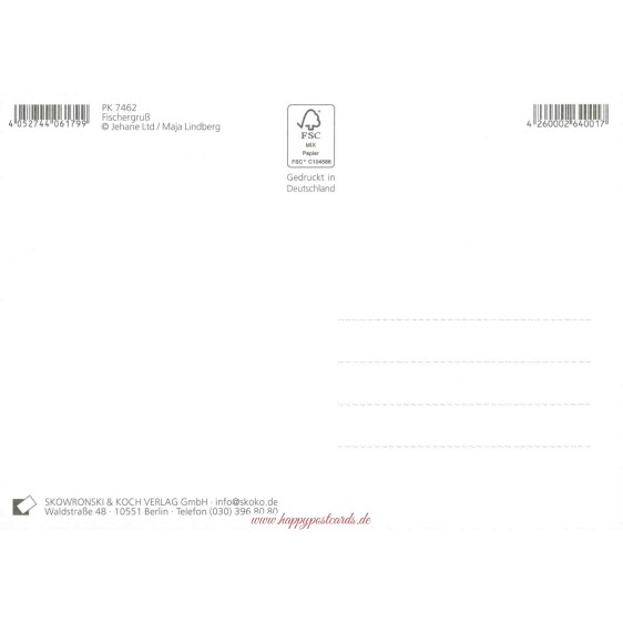 Greetings - Postcard