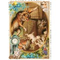 PK1340 Der Wolf und die sieben Geisslein - Tausendschön - Postkarte
