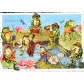 PK1125 Froschkonzert - Tausendschön - Postkarte