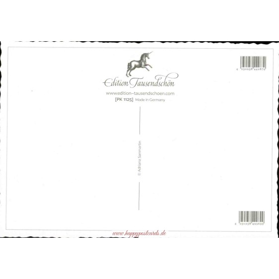 PK1125 Froschkonzert - Tausendschön - Postkarte