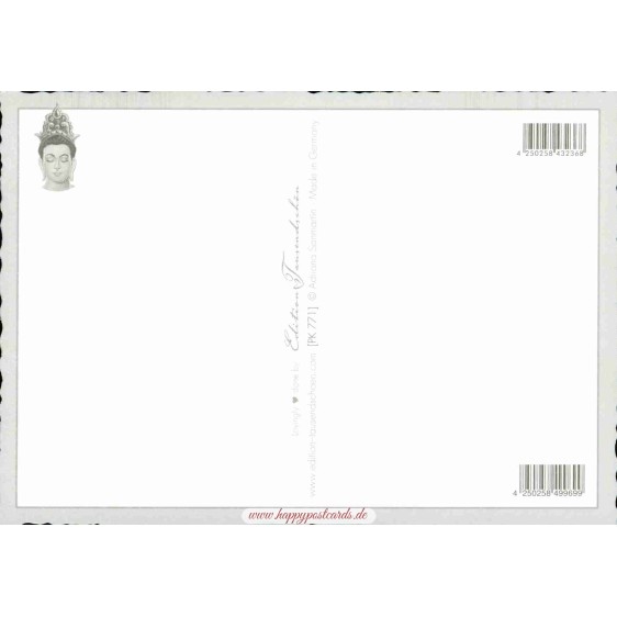 PK771 Buddha - Tausendschön - Postkarte