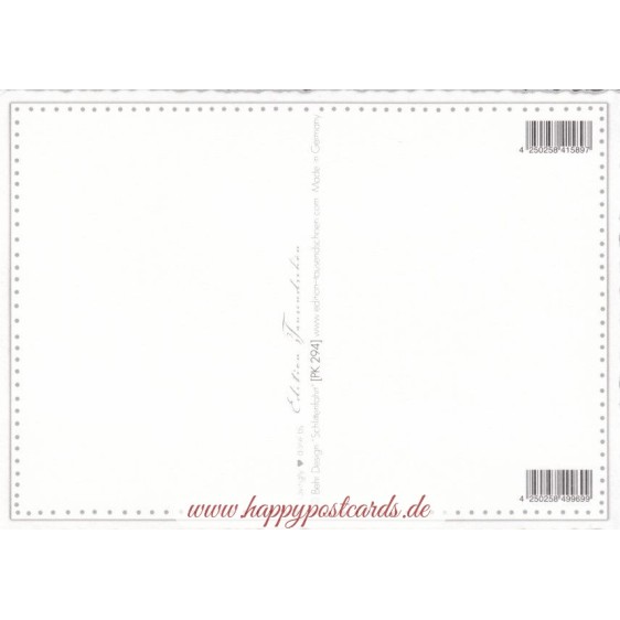 Schlittenfahrt - Tausendschön - Postkarte