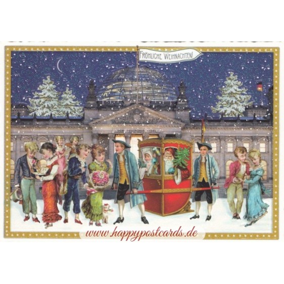 Berlin - Weihnachten - Tausendschön - Postkarte