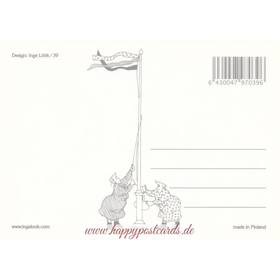 39 - Zwerge - Postkarte