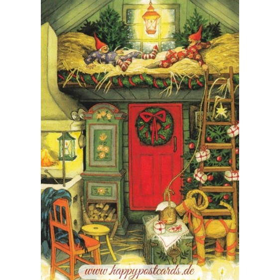 39 - Dwarfs - Postcard