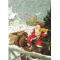 201 - Nikolaus mit Geige - Postkarte