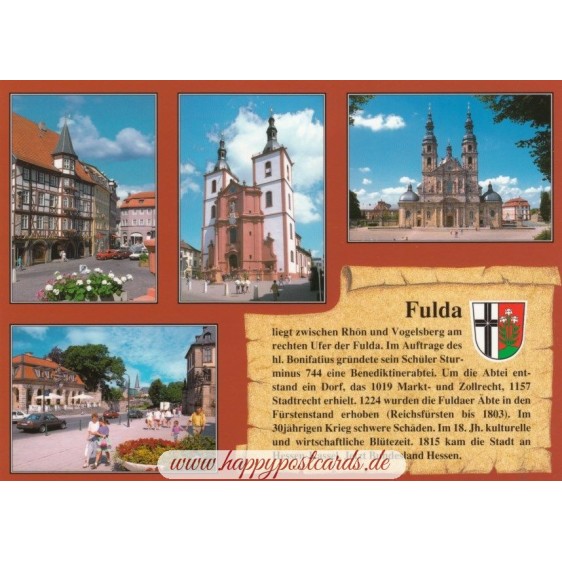 Fulda - Chronik - Ansichtskarte