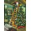 220 - Dwarf on Ladder - postcard