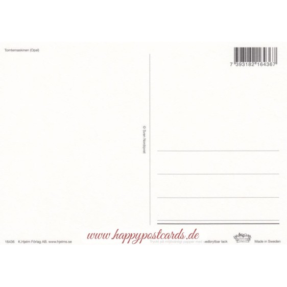 Christmas Gift Giving with Findus - Postcard