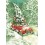 25 - Old Ladies and Christmas Tree in Car - postcard