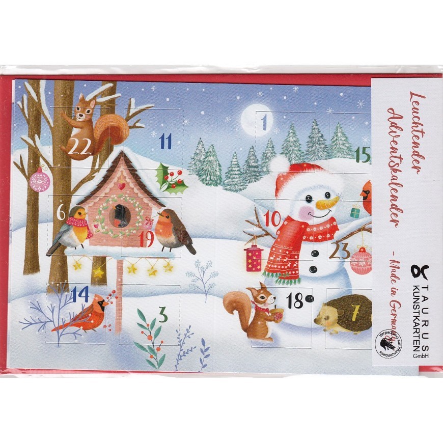 Unwrapping the Magic: Celebrating the Season with Advent Calendar Cards